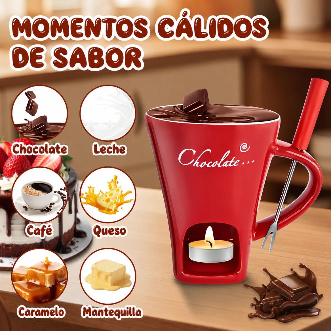 Candle Mug la taza fundidora de chocolate